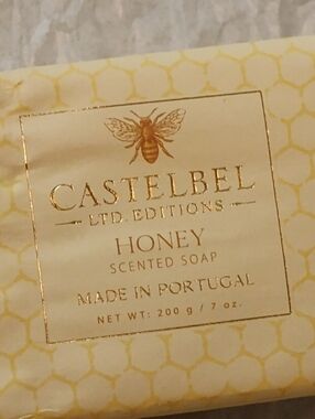 Castelbel Honey Scented Hand Soap - Soft Yellow